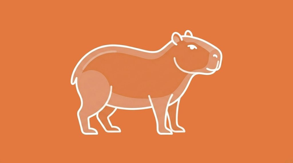 Logotype capybara names
