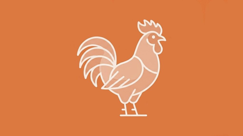 Rooster names logotype