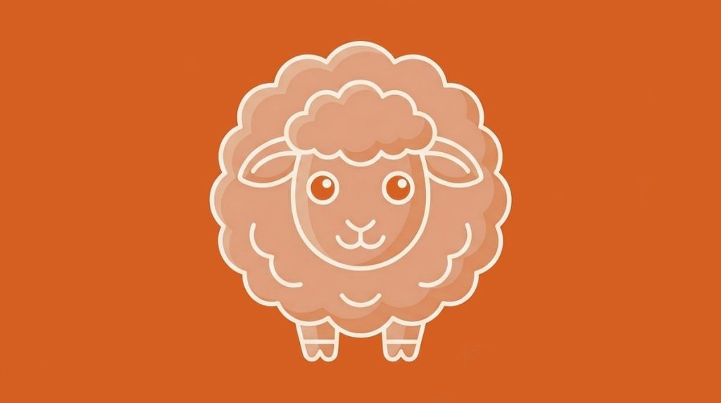 Sheep names logotype