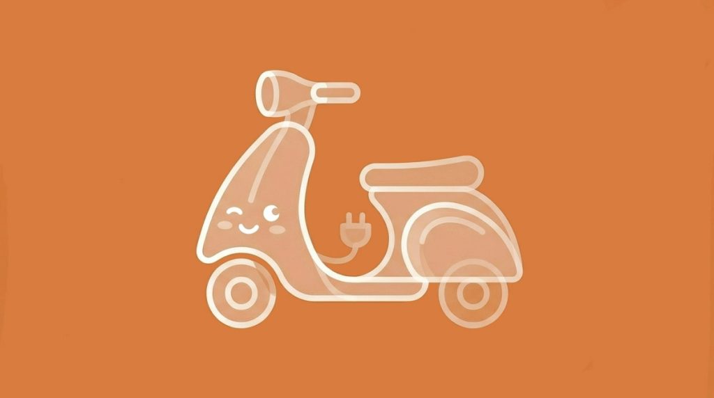 funny e-moped